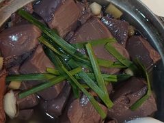 韭菜上汤浸猪红-舊街坊茶楼(市二宫店)
