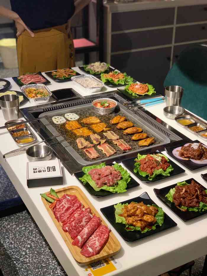 比格烤肉-"印象中来这家店已经26615次店里逼格 小.