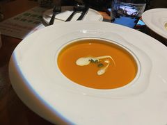 香栗南瓜奶油浓汤-缦云里花园餐厅