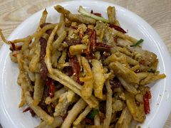 干煸藕丝-江城燕子大排档(江汉路步行街店)