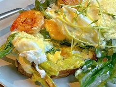 煎大虾水波蛋塔丁-Wagas沃歌斯(大学路店)