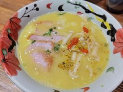 金桂花雕鸡汤面-千金一碗·宝岛一村(韩国街店)