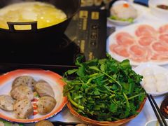 -鲜入围煮花胶鸡海鲜火锅