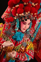 -胭脂猫京剧摄影