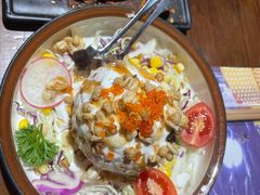 炸温泉蛋土豆泥沙律-仙隐小鹿料理食堂(沙市人信汇店)