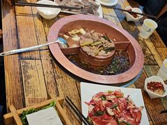 -清真·田园居家酸菜牛肉烤火锅(凤霞路店)