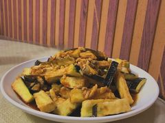 蛤蜊肉拌茄子-华春餐馆(鱼山路店)