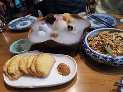炸馒头片夹臭豆腐-顺承小院儿
