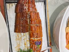 -海派美食·家宴海鲜青岛菜·石锅鲽鱼头(东方城店)