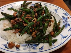 干烧四季豆饭-玫瑰苑烧腊饭店