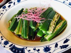 白灼秋葵-宁波状元楼酒店(和义路店)