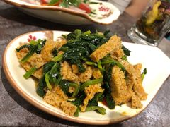 菠菜拌面筋-贯贯吉·清真餐厅(浙江中路店)