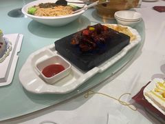 牛肉粒配薯条-汤记传菜(秀浦路店)