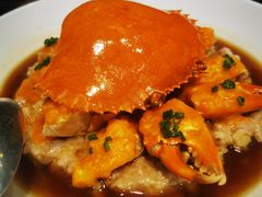 和乐蟹蒸手剁肉饼-广州文华东方酒店·江-由辉师傅主理