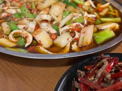 爆炒黄喉-邱金小炒·30 年盐帮江湖菜(自贡店)