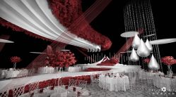 -三色锦婚礼定制