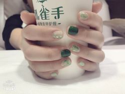 -孔雀手美甲美睫护理