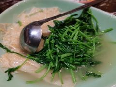 鸡汁腐皮香蒿-新白鹿餐厅(爱琴海购物中心店)