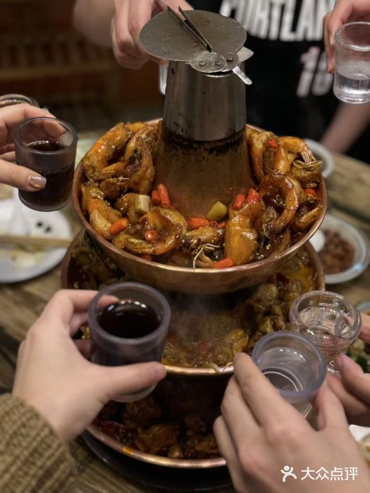超越炭火牛蛙火锅鸡(河东店)图片