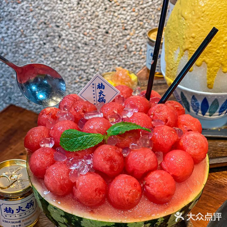 N次来北京路就为了这家火锅的巨无霸雪花冰‼️楠火锅
