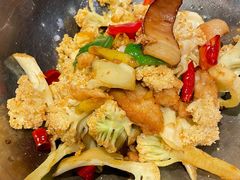 干锅腊肉花菜-避风塘(百联东郊店)