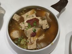 白菜豆腐炖牛肉-嘉和一品粥(马家堡店)