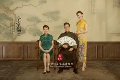 -时光纪亲子全家福照相馆(静安店母女写真父母纪念照)