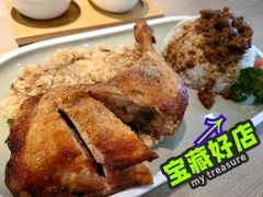 香脆鸡腿猪排饭-朗迪姆餐厅(丰尚国际广场店)