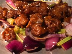 蒜香蜜汁排骨-绿茶餐厅(深圳龙华天虹购物中心店)