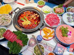 -爱你您·自家鱼塘·活水喷泉鱼火锅(八里店)