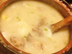 窝蛋牛肉土鸡粥-火齐潮汕砂锅粥(五道口店)