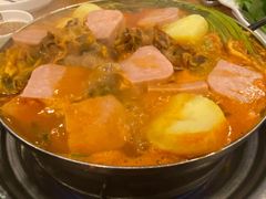 土豆排骨火锅-喇喇排骨火锅·传统韩式脊骨汤(望京西园总店)