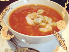 鲜虾什菜汤-bluefrog蓝蛙(水游城店)