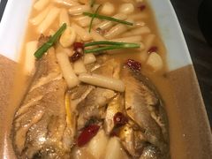黄鱼烧年糕-外婆家(杭州马塍店·杭帮菜名店)