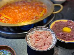 招牌生扣鲜鸭肠-王婆乔鲜鱼自助火锅(蜀汉路店)