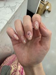 -手牵手美甲