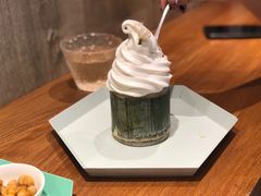 茉莉花冰淇淋-茶是一枝花泡茶店