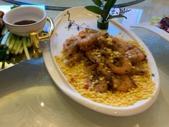香草玉米片焗大虾-开元食府(长兴路店)