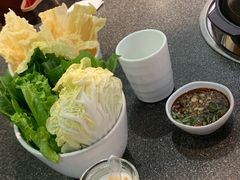 新鲜蔬菜拼盘-野迹·石橄榄鸡·烧烤(新洲店)