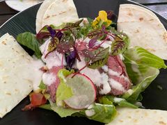 牛排配上芝士饼-Pistolera Mexican Cantina女枪手墨西哥餐厅(碧云路店)