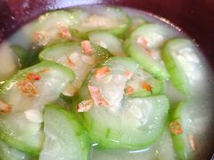 蒜香生炒白玉丝瓜-卯时·龙光雅宴·精致锡帮菜(惠山古镇店)