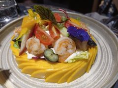 芒果大虾沙拉-第101座花园餐厅(湖滨88店)