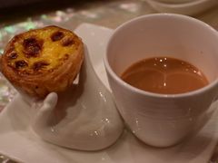 奶茶配蛋挞-8餐厅(新葡京酒店)