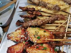 烤羔羊肉串-木屋烧烤(坂田天安云谷店)