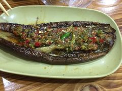 烤茄子-二红烧烤排骨串(麦岛店)