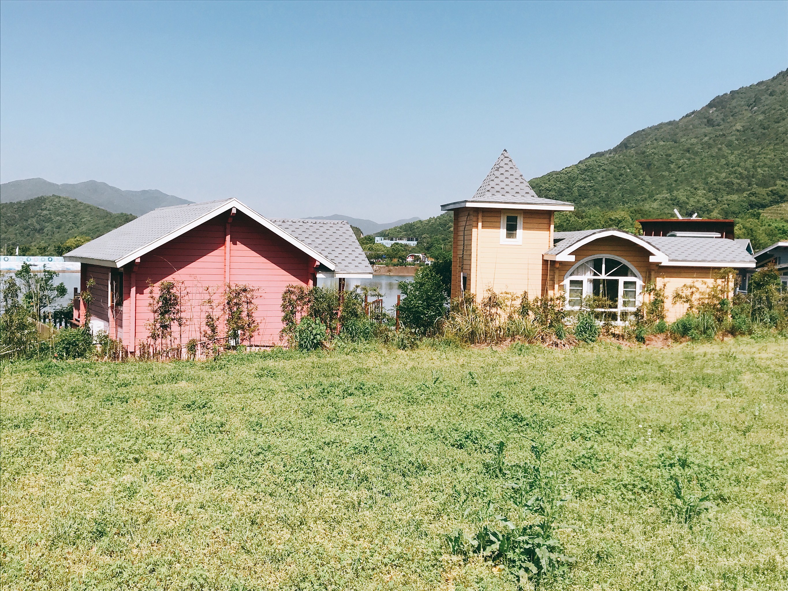 象山茅洋壁画村图片