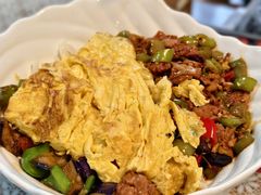 小公鸡茄子厚蛋拼-文三里屯面馆(三里屯店)