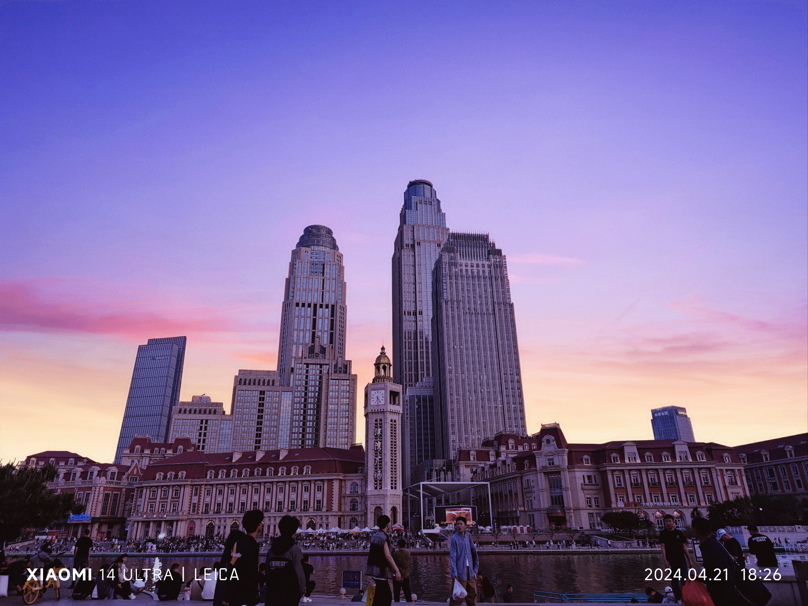 初夏的津湾广场