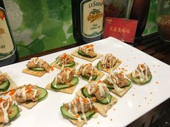 三文鱼塔塔-四海一家自助餐(益田假日广场店)