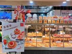 面包甜点陈列柜-山崎面包(第一八佰伴店)
